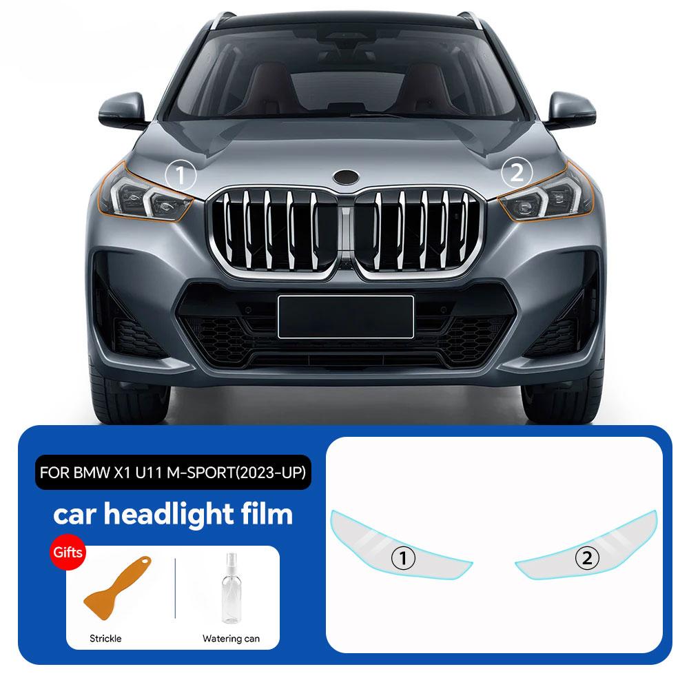 PFCC Pre Cut Paint Protection Film for BMW X1 U11 M Sport  PPF Clear Accessories Transparent TPU Headlight Anti-scratch