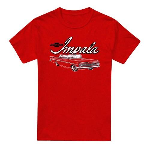 Chevrolet Unisex Voksen Klassisk Impala Melert T-skjorte
