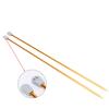 2 Pcs Aluminum Single Point Knitting Needles Pins