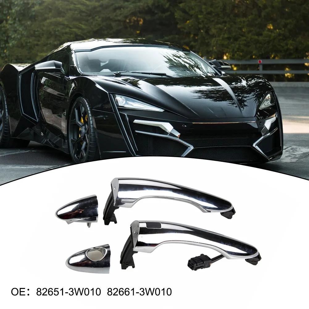 Car Door Handle Replacement Chrome Door Handle Anti-corrosion High-quality Materials Non-deformation Plastic Material