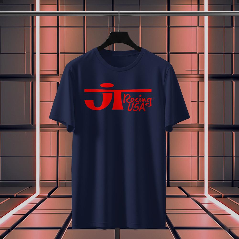 JT Racing USA Motocross Logo Funny T-Shirt Size S-5XL Made In USA Unisex T-Shirt