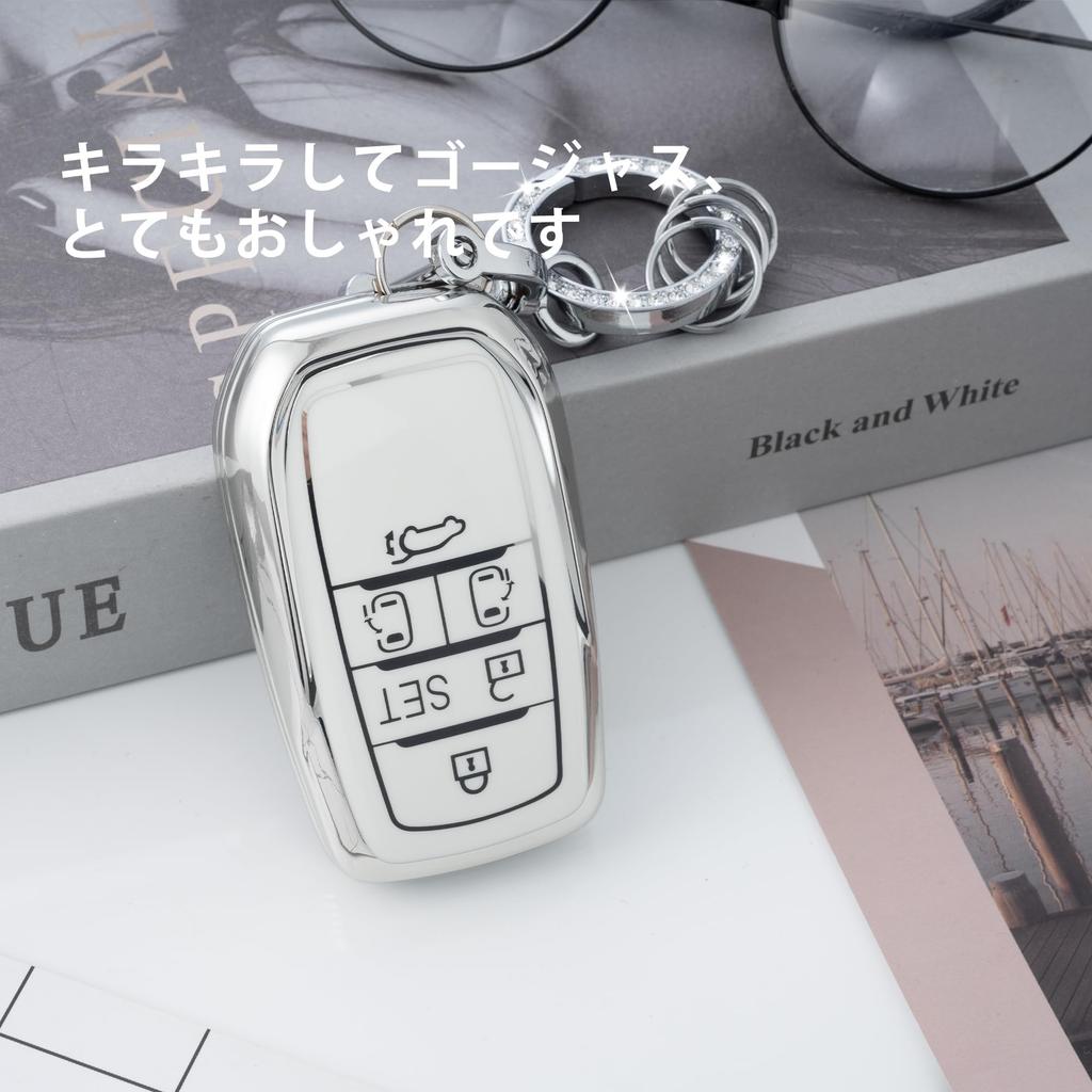 Unhoke Alphard Key Case, Late 30 Series, Key Cover, Vellfire 30 Series, Smart Key