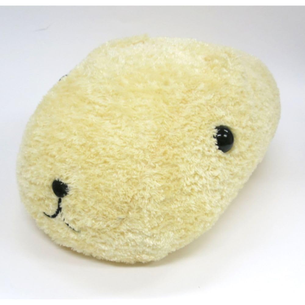 Sekiguchi Fluffy Capybara Plush Toy, White, 697458