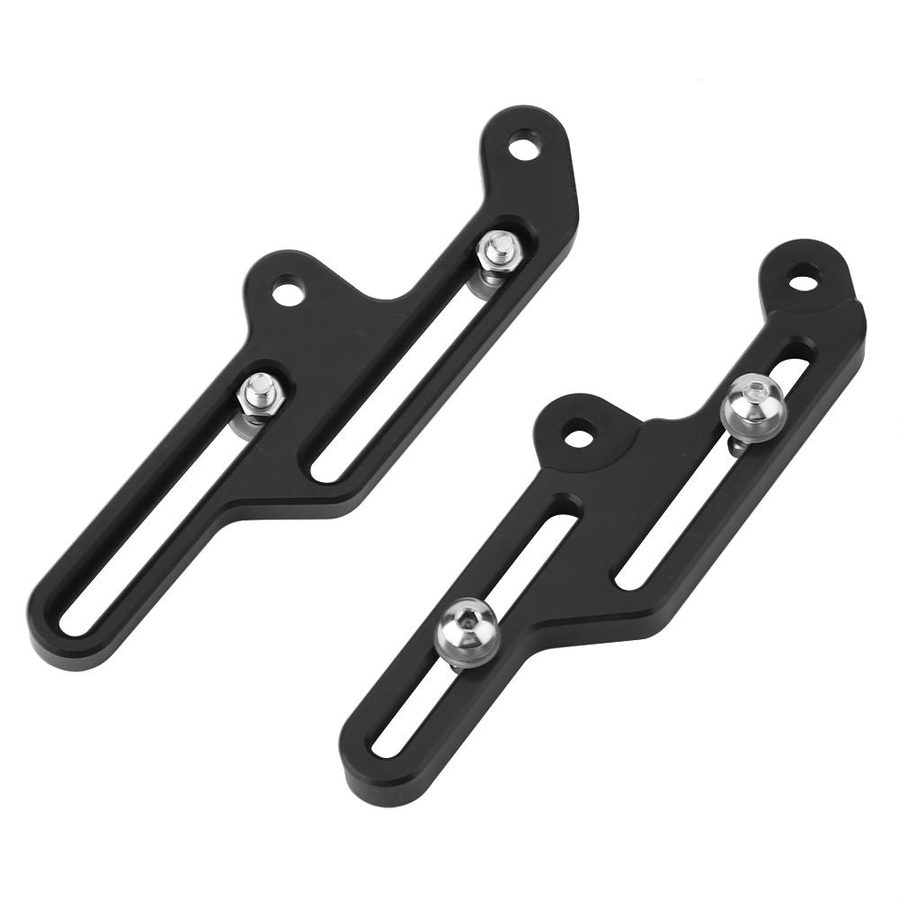 Ajustateurs de pare-brise de moto Support de pare-brise pour Honda NC700X NC750X 2012 2015(Noir)