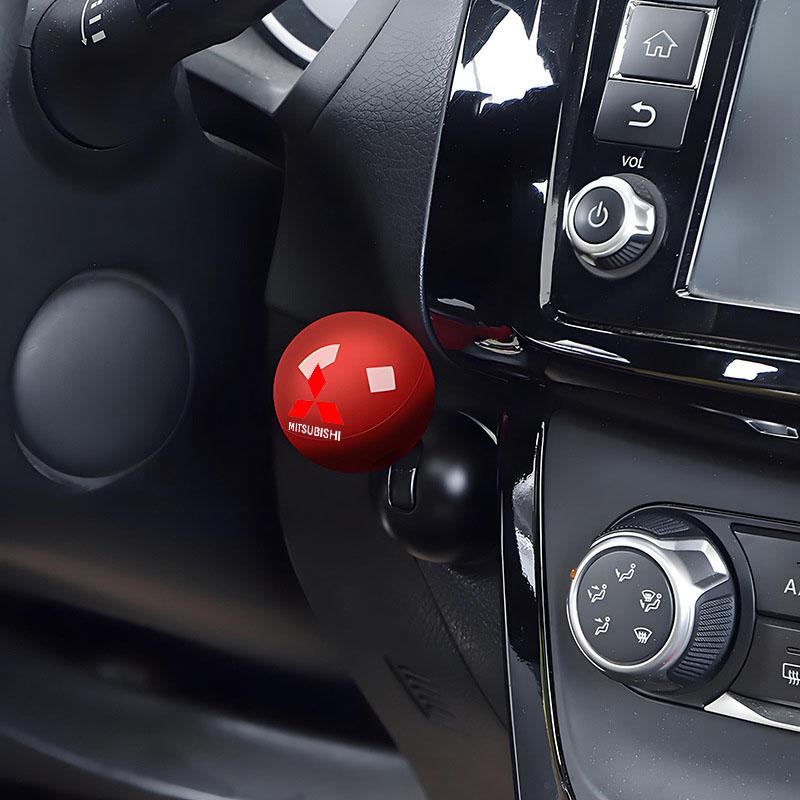 Kreative Hebel-Typ Auto Start Zündung Stopp Druckknopf Abdeckung Für Mitsubishi Asx Lancer Outlander Pajero Ralliart Zubehör Auto Styling