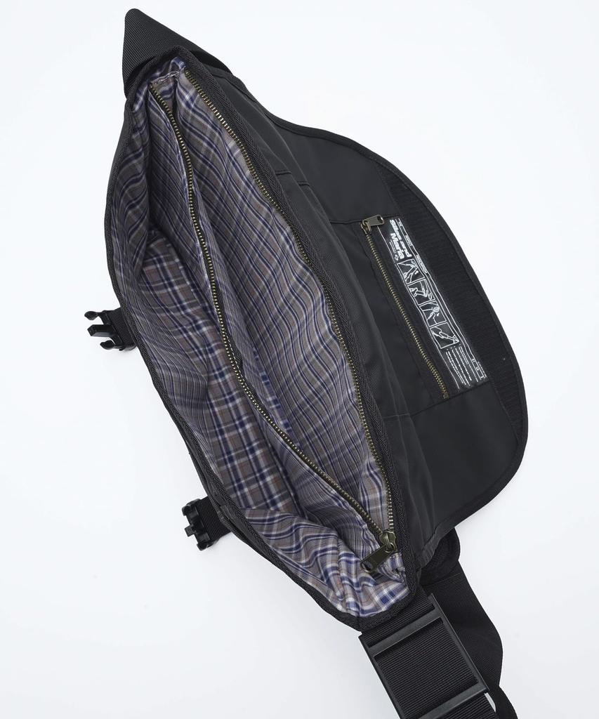 Cyrus Hand Flare Case Shoulder Black Bag, Men's,