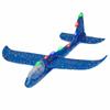 Luminous Styrofoam Airplane 48cm | B-1283