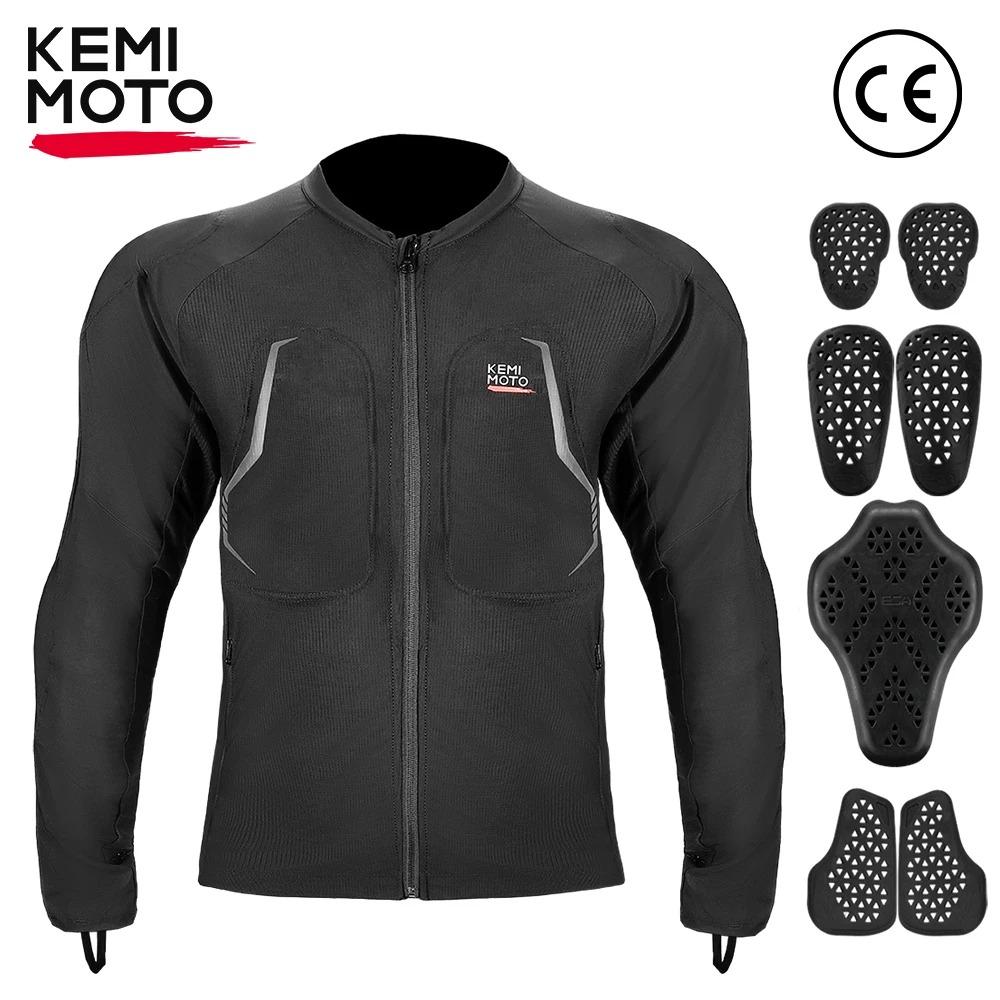 Protective Armor Jacket Breathable Mesh with 7PCS CE Armor for Men Women Motorcycle Motocross UTV ATV Equipments Summer