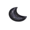 Ceramic Moon Shape Jewelry Dish Nordic Minimalist Ring Display Tray INS Decorative Bracelets Organizer Room Decor