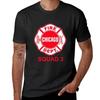 T-shirt Chicago Fire Squad 3 E poids lourds Vêtements esthétiques vêtements pour hommes