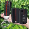 Keychain For Roewe RX5 MG3 MG5 MG6 MG7 MG ZS GT GS 350 360 750 Silicone Car Flip Key Case Cover Bag Shell Protector Accessories