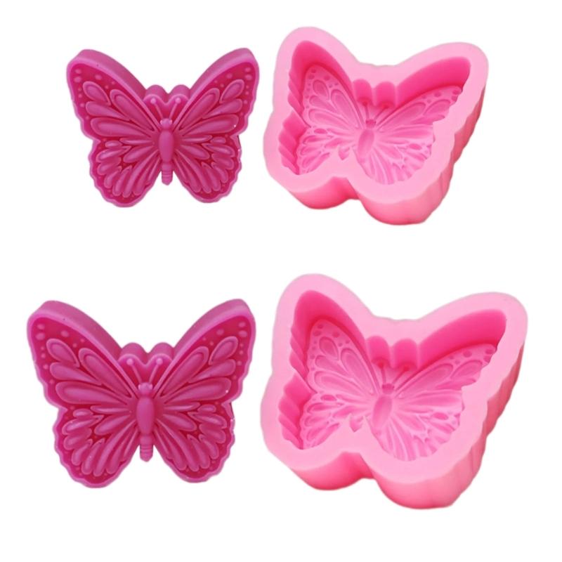 Butterfly Silicone Moulds Craft Castings Molds Animal Candle Mold Scented Candle Molds for Candle Making