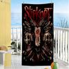 Serviette de plage confortable Slipknot Durable Parfaite pour le Voyage la Plage la Natation Motif Vibrant Cadeau d'Anniversaire/de Noël