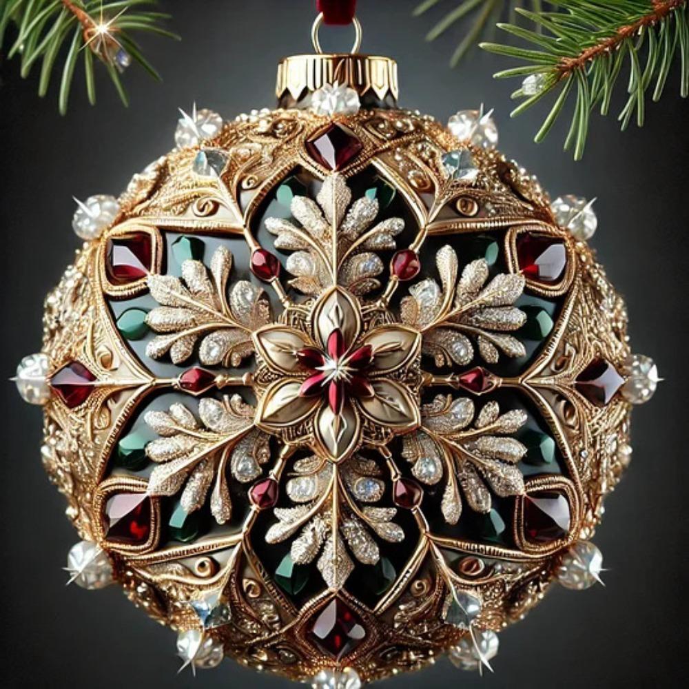 1pc Flat 10cm Fairy Tale Planet Christmas Tree Decoration Acrylic Durable Material 2D Acrylic Decorative Multifunction Pendant