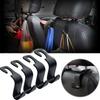 Car Seat Hooks Hidden Multifunctional Rear Seat Storage Hooks Easy Installation Strong Load-bearing Car Interior Accessories