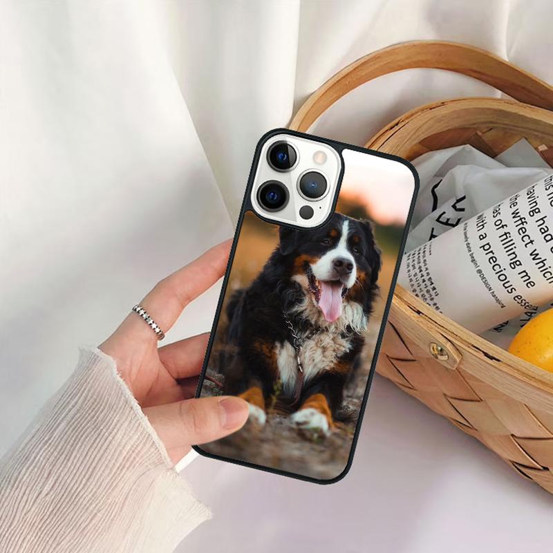 Bernese Mountain Dog Phone Case For IPhone 18 17 Air 16 15 14 11 12 13 Pro MAX Plus Coque Cover Shell