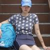LOTS YOU lotsyou_Tropical Nylon Ball Cap Blue