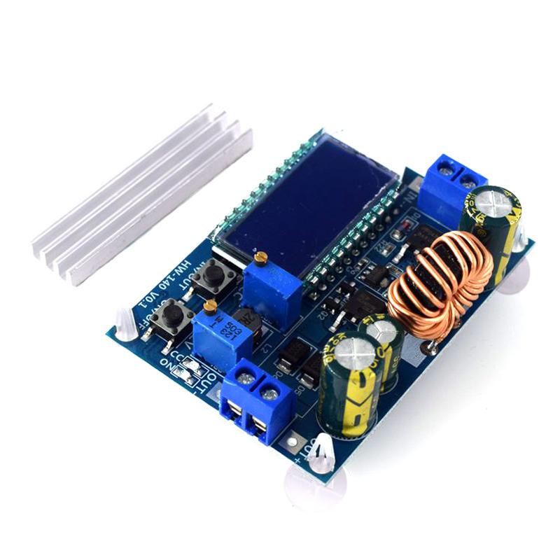 35W DC 5,5-30V auf 0,5-30V Digitales LCD-Display Automatischer Step-Up-Down Buck-Boost-Wandler Netzteilmodul Einstellbare Platine