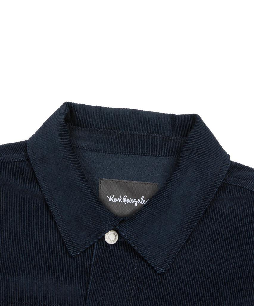 Mark Gonzales Relaxed Corduroy Trucker Jacket - D/Navy