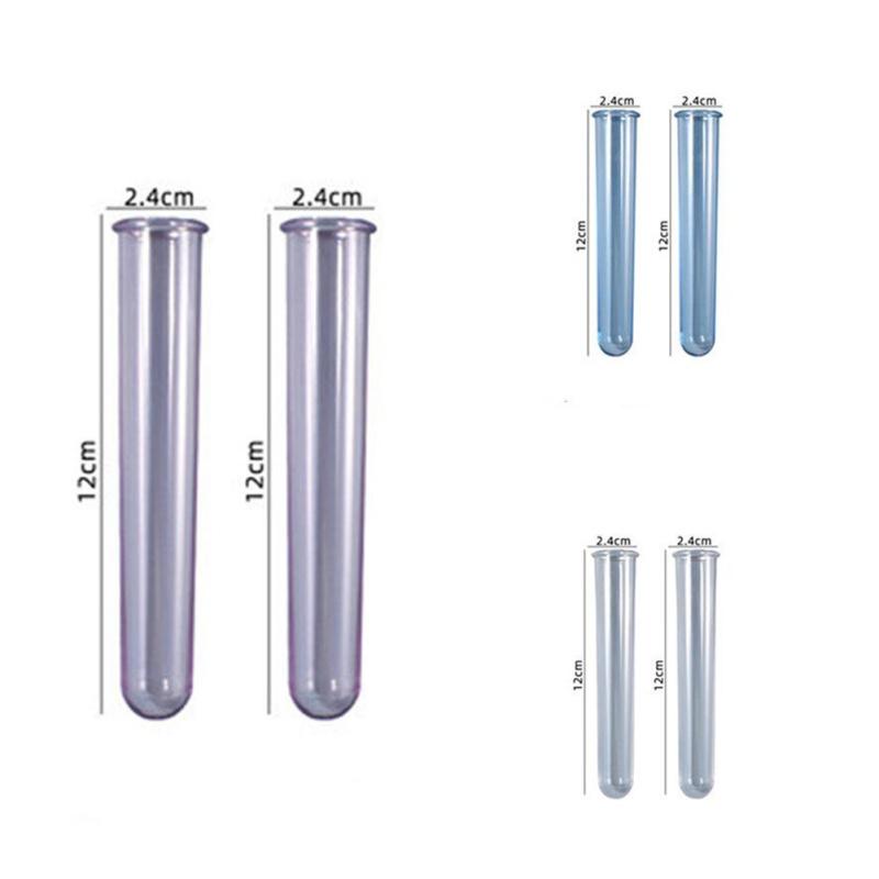 Silicone Flower Vase Mold Set Hex Love Shape Plant Propagation Station With Test Tube Flexible