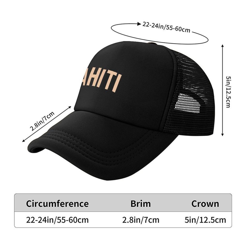 Tahiti Redemption Baseball Cap Dropshipping Fishing Cap Tea Hat Sun Cap Women's 2025 Men's