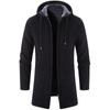 Men's Chenille Cardigan: Stylish Velvet-Enhanced Knit Sweater for Autumn/Winter