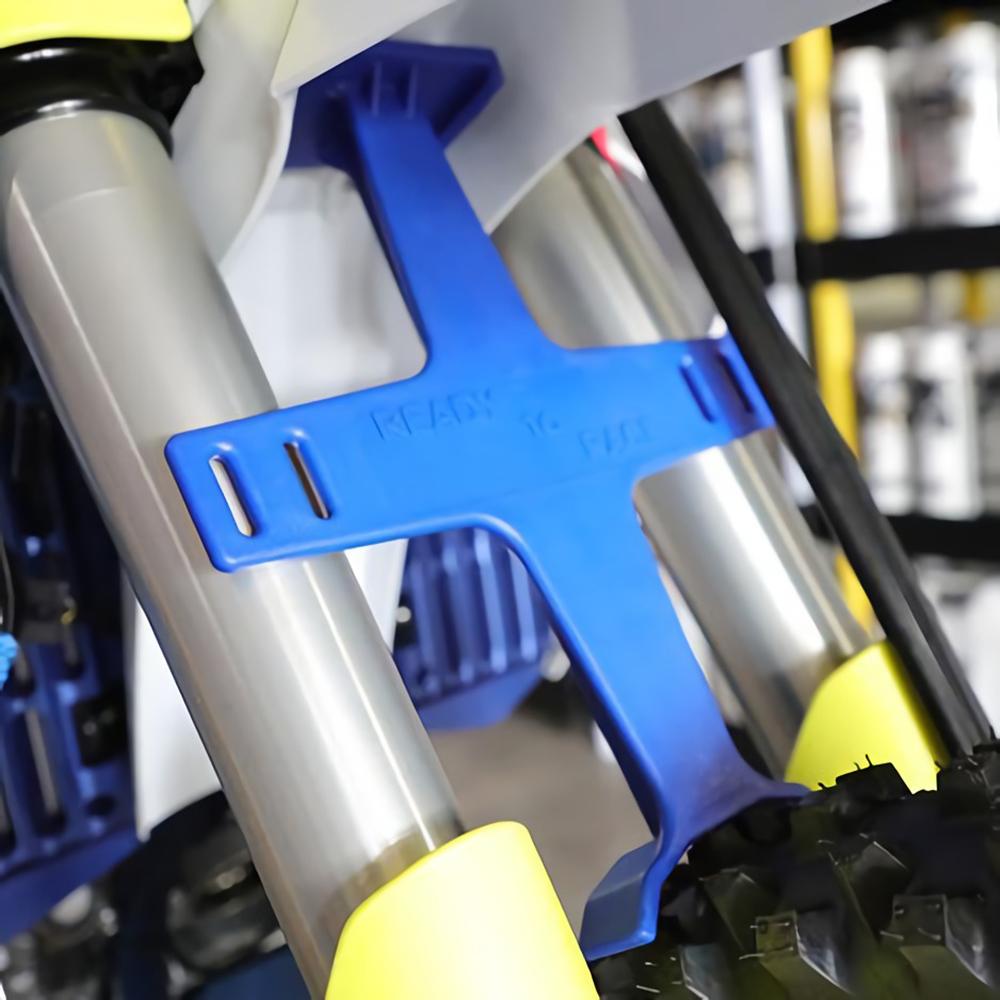 Bracket ABS Fork Guard Suspension Motocross Protection Motorcycle Shock Absorber Transportation Protector Brace Stand