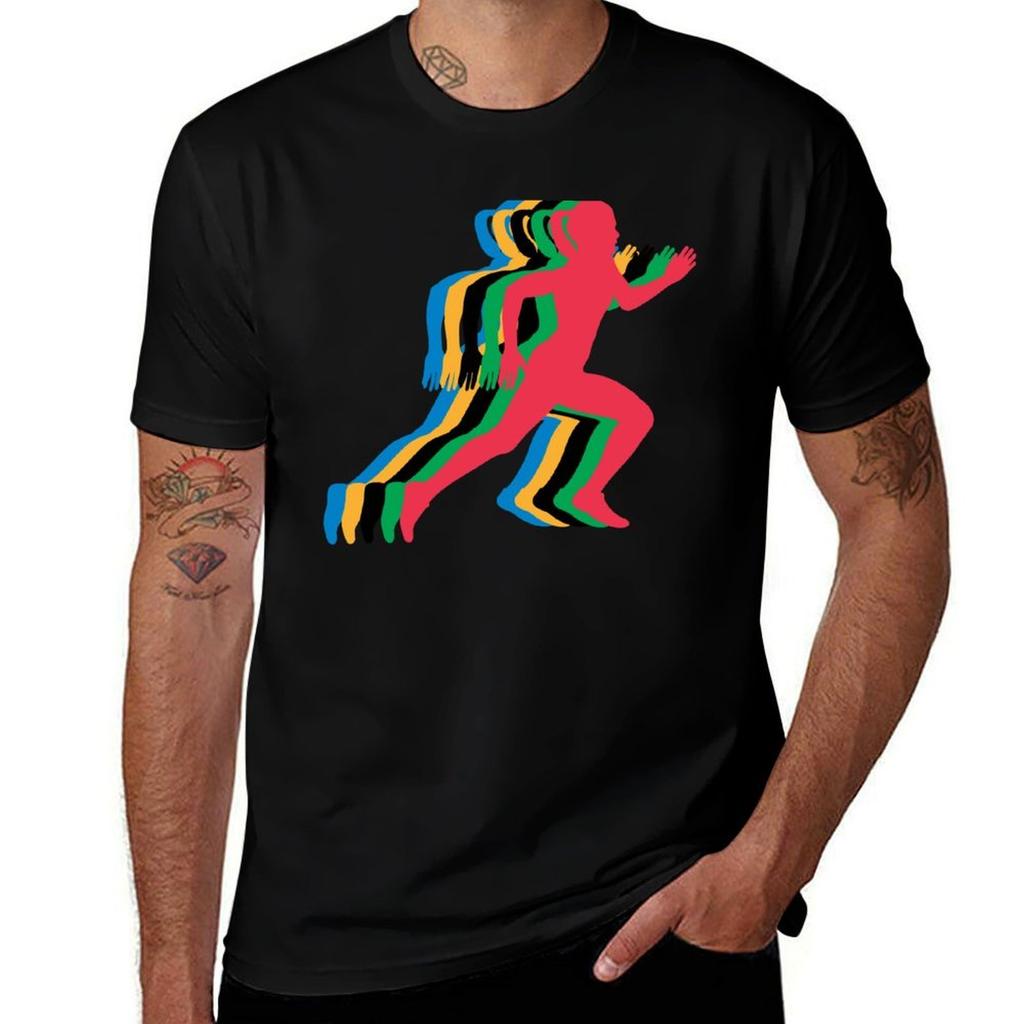 Elite Track And Field Female Athlete Runners Tshirt Breathable Gym Short Sleeve Tshirt