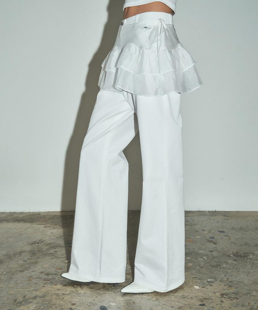 Cita Frill Layered Mini Skirt_Cts615(White)