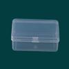 Transparente Aufbewahrungsbox aus Kunststoff, quadratisch, für kleine Gegenstände, Verpackungsboxen, Schmuck, Perlen, Behälter, Kleinigkeiten, Organizer