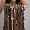 Curea Bohemiană Împletită cu Ciucuri - Ornament de Talie Exotic Coreean Casual pentru Femei