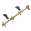 Kit Albero Assale Posteriore 24 pollici Metallo Mozzi Antiurto Supporti di Fissaggio Flange Set per ATV Quad Drift Trike 50‑150CC