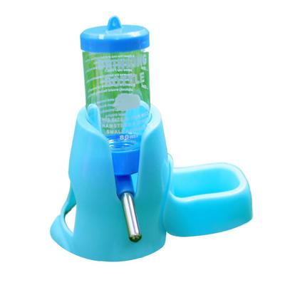 Hamster Wasserspender Kleintier Automatischer Spender Trinkflasche Näpfe Schale mit Futterbehälter Kleintier Meerschweinchen
