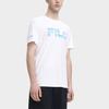 Fila T Shirts Men's White Crew Neck Moderate Straight Fit F11M329101FWT