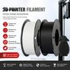 Non Reflective Filament Matte PETG 3D Printer Filament, 1.75mm 1kg Spool, DIY Roll Models Crafts Printing FDM Accessories