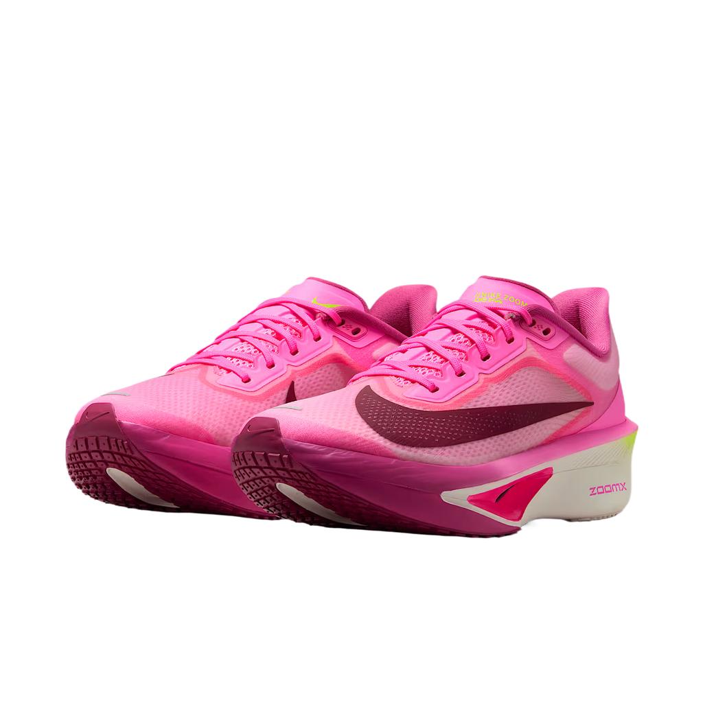 Nike Zoom Fly 6 Chaussures de Course à Pied pour Marathon à Tige Basse Mousse ZoomX Combinée à une Plaque en Fibre de Carbone Rose pour Femmes FN8455-602
