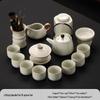 Ru Kiln Kung Fu Tea Set with Beam Pot
