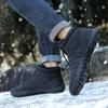 Plush Snow Boots for Women Men Winter Cotton Shoes High-top Boots Warm Hiking Shoes Outdoor Sneakers