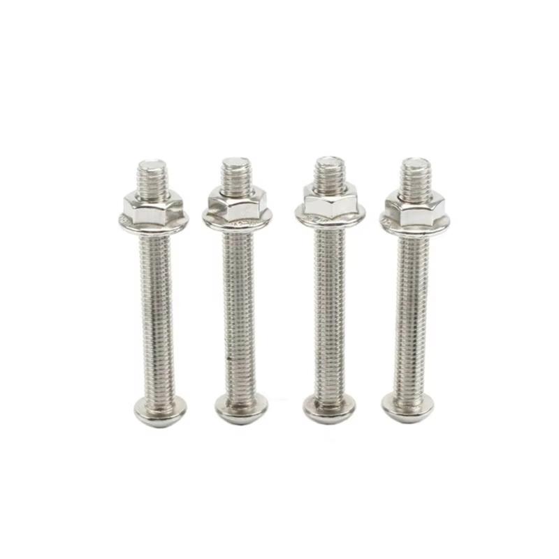 Tool Less Installation Motorbike Backrest Screw Bolts Hardware For XL883 XL1200 Rust Resistant Stainless Steel Universal