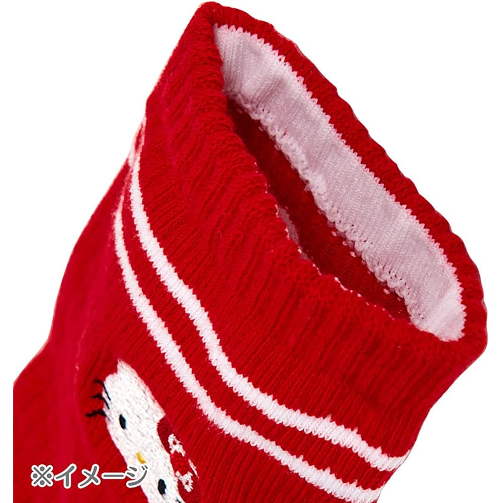 Sanrio Kids Socks Kuromi 16-18cm Cotton Blend Comfortable Footwear