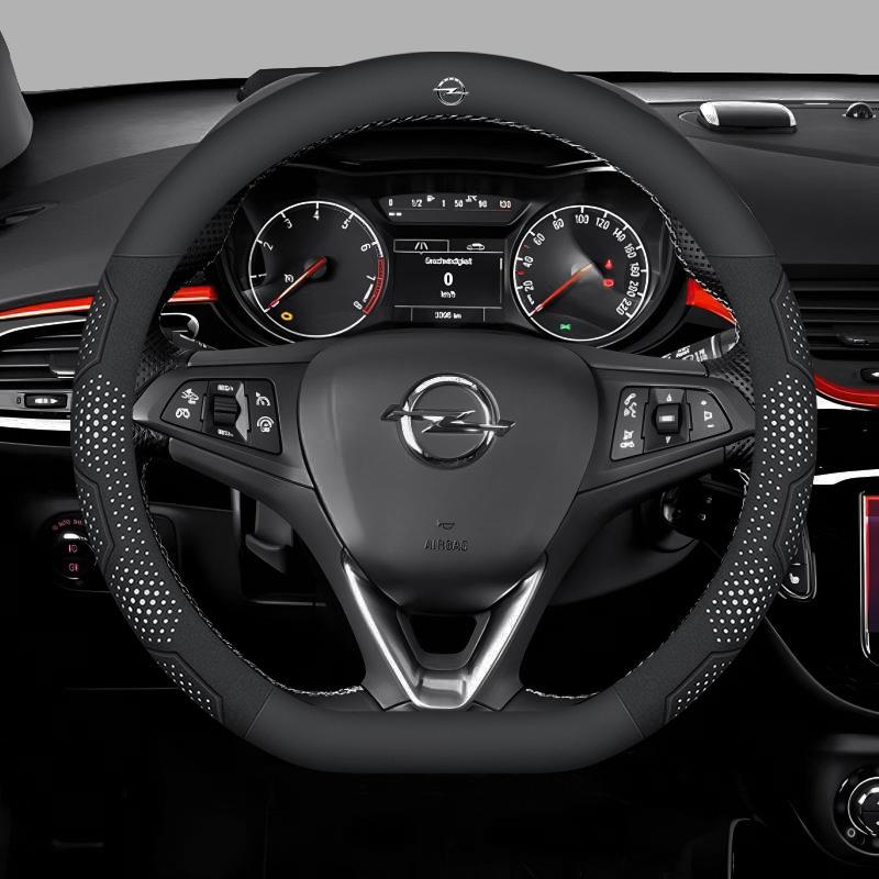 Auto Lenkradbezug Für Opel OPCline Astra Corsa Grandland Insignia Mokka Vectra GTC Tigra Vivaro Zafira Auto Zubehör