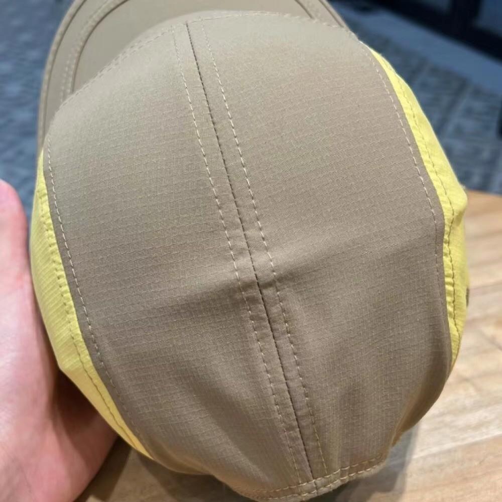 5 Panel Baseball Cap Mesh Duckbill Cap Outdoor Quick-Dry Plain Hat  Running Headwear
