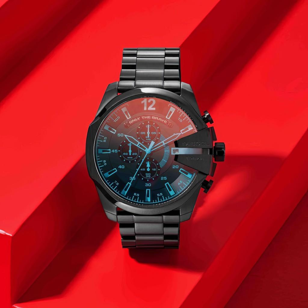 Diesel DZ4318 Mega Quartz Stainless Steel Men's Watch