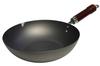 Riverlight Extreme Iron Deep Wok (Right-hand Opening) 33cm, Nitrided Iron, IH Compatible, Rust-resistant, Chinese Wok, Made In Japan, KR1433