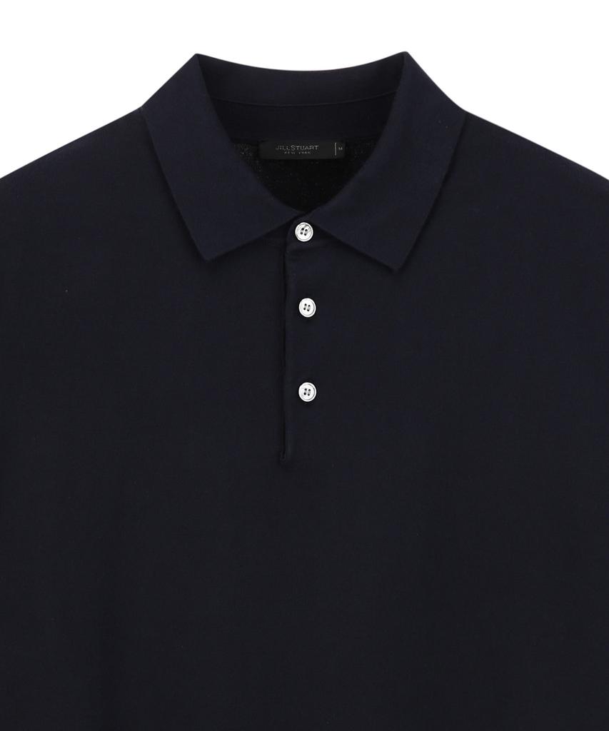 Jilseutyueoteunyuyogmaen Silky Collar Knit - Dark Navy (Jnsw6B303N3)