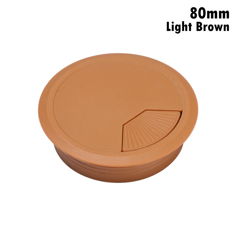 Organizer Cable Clamp Office Line Box Wire Hole Cover Computer Grommet Desk Table Cable Fastener