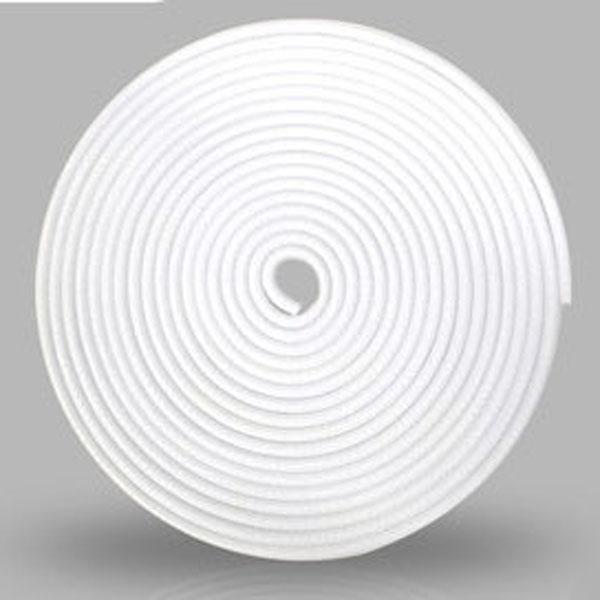 5m 10m anel de aço embutido carro anti colisão tira adesivo auto porta borda scratch protector pára-choques guarda guarnição tira de vedação