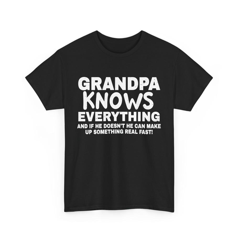 Chemise de grand-père, Grand-père sait tout Chemise de grand-père pour la fête des pères