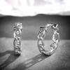 1 Pair of Earrings, Stylish Smooth Chain Earrings, Earrings, Ear Buckles, Simple Personalized Earrings, Earrings