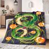 Shenron Print Blanket Warm Comfortable Flannel Blanket Suitable for Bedrooms,Sofas, Beds,Chairs,Travel -QIAO130